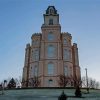 Manti Temple In Utah Diamond Paintings