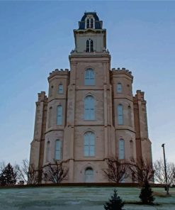 Manti Temple In Utah Diamond Paintings