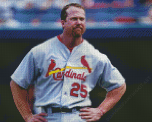 Mark Mcgwire Diamond Paintings