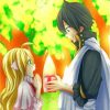 Mavis And Zeref Anime Characters Diamond Paintings