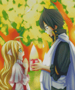 Mavis And Zeref Anime Characters Diamond Paintings