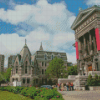 McGill University Building Diamond Paintings