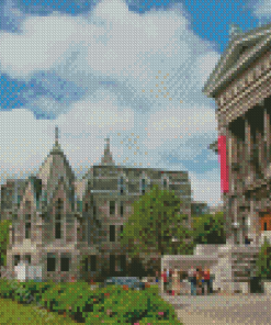 McGill University Building Diamond Paintings