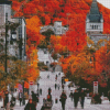 McGill University Fall Colors Diamond Paintings