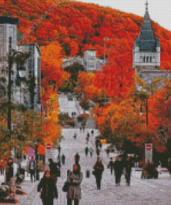 McGill University Fall Colors Diamond Paintings