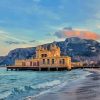 Mondello Beach Italy Diamond Paintings