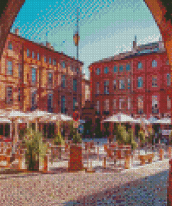 Montauban National Square In France Diamond Paintings