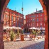 Montauban National Square In France Diamond Paintings