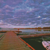 Moosehead Lake Maine Boardwalk Diamond Paintings