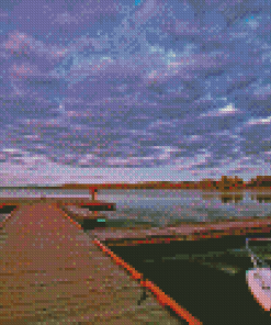 Moosehead Lake Maine Boardwalk Diamond Paintings