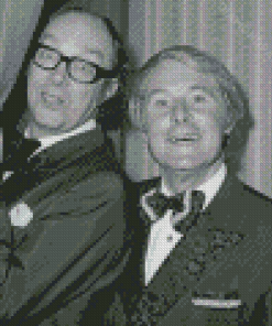 Morecambe And Wise In Black And White Diamond Paintings