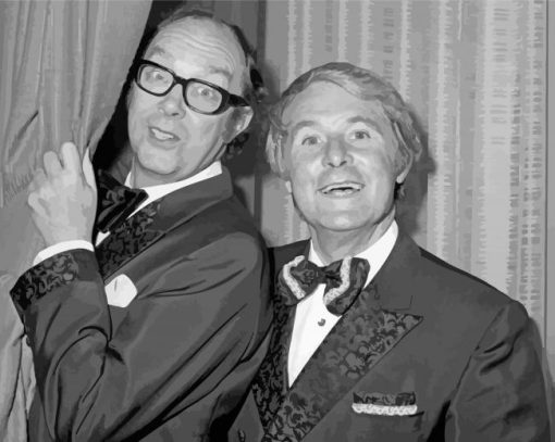 Morecambe And Wise In Black And White Diamond Paintings