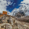 Mount Everest Base Camp Diamond Paintings