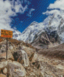 Mount Everest Base Camp Diamond Paintings