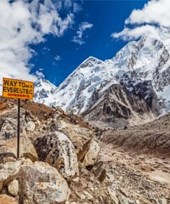 Mount Everest Base Camp Diamond Paintings