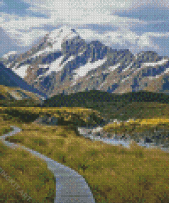 Mount Cook National Park Diamond Paintings