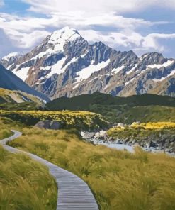 Mount Cook National Park Diamond Paintings