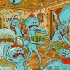 Mr Meeseeks Rick And Morty Anime Diamond Paintings