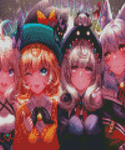 Nijisanji Girls Diamond Paintings