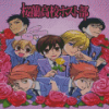 Ouran Host Club Poster Diamond Paintings