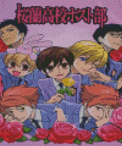 Ouran Host Club Poster Diamond Paintings