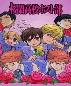 Ouran Host Club Poster Diamond Paintings