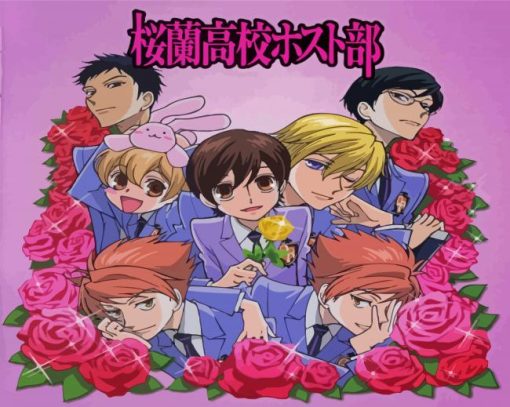 Ouran Host Club Poster Diamond Paintings