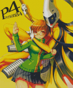 Persona 4 Chie Satonaka And Tomoe Diamond Paintings