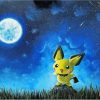 Pichu And Moon Diamond Paintings