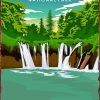 Plitwickie National Park Poster Diamond Paintings