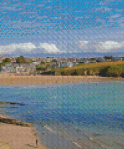 Porth Town Landscape Diamond Paintings