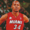 Ray Allen Baksetball Player Diamond Paintings