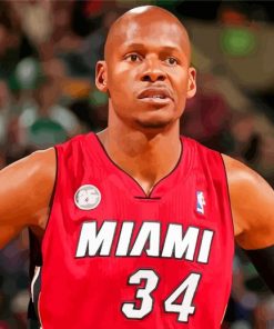 Ray Allen Baksetball Player Diamond Paintings