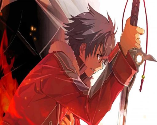 Rean Schwarzer Trails Of Cold Steel Game Diamond Paintings