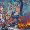 Rean Schwarzer Trails Of Cold Steel Poster Diamond Paintings