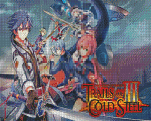 Rean Schwarzer Trails Of Cold Steel Poster Diamond Paintings