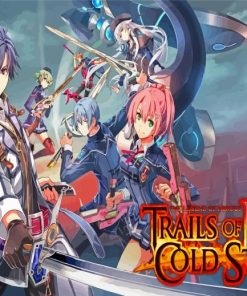 Rean Schwarzer Trails Of Cold Steel Poster Diamond Paintings