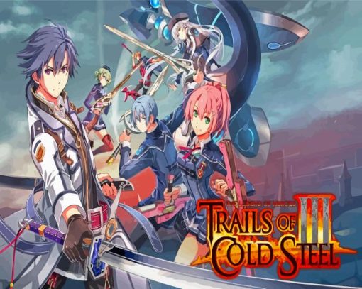 Rean Schwarzer Trails Of Cold Steel Poster Diamond Paintings