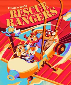 Rescue Rangers Poster Diamond Paintings