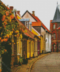 Ribe Town Diamond Paintings