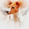 Russell Terrier Dog Angel Diamond Paintings