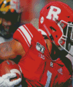 Rutgers Scarlet Knights Football Team Player Diamond Paintings