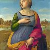 Saint Catherine Of Alexandria Raphael Diamond Paintings