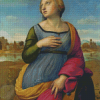 Saint Catherine Of Alexandria Raphael Diamond Paintings