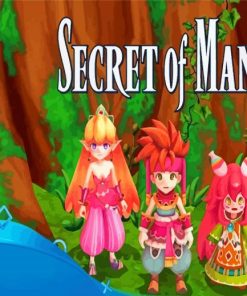 Secret Of Mana Poster Diamond Paintings