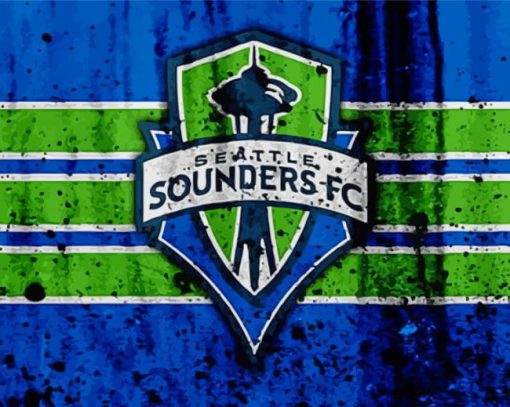 Soccer Seattle Sounders FC Logo Diamond Paintings