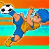 Soccer Heroes Cartoon Diamond Paintings