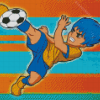 Soccer Heroes Cartoon Diamond Paintings