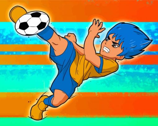 Soccer Heroes Cartoon Diamond Paintings