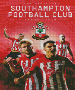 Southampton Football Poster Diamond Paintings